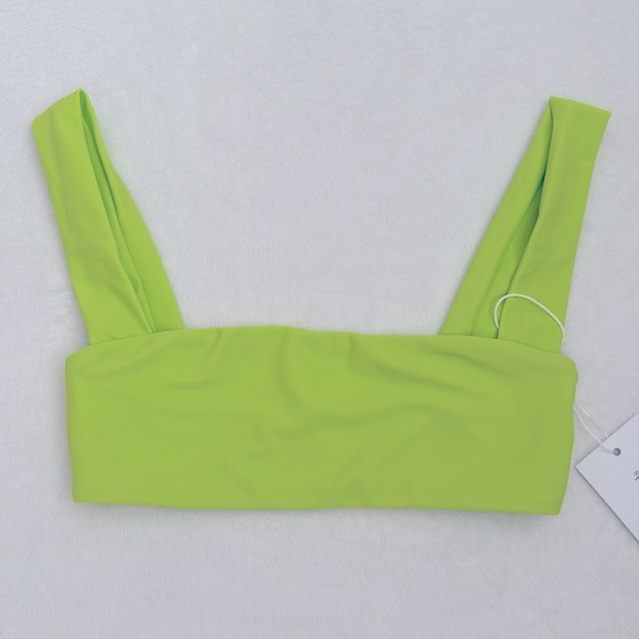 {NWT} Lovers + Friends | Neon Fun Loving Bikini Swimsuit Set Arctic Lime XXS/XS - Picture 4 of 15
